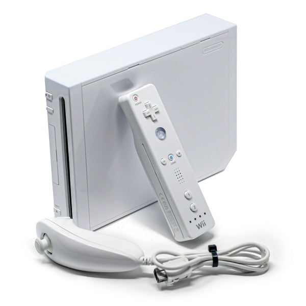 Pre-Owned Nintendo Wii Console Video Gaming Console White With