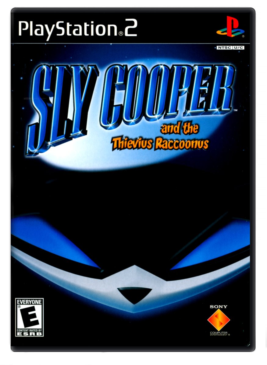 Sly Cooper And The Thievius Raccoonus PS2 PlayStation 2 GH - Game & Case  711719719823